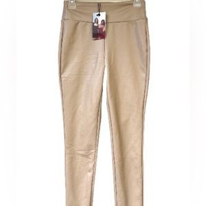 Kendall + Kylie Faux Leather High Rise Leggings